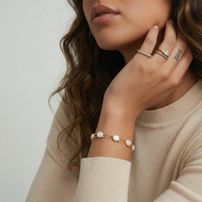 Perla Baroque Duo Bracelet