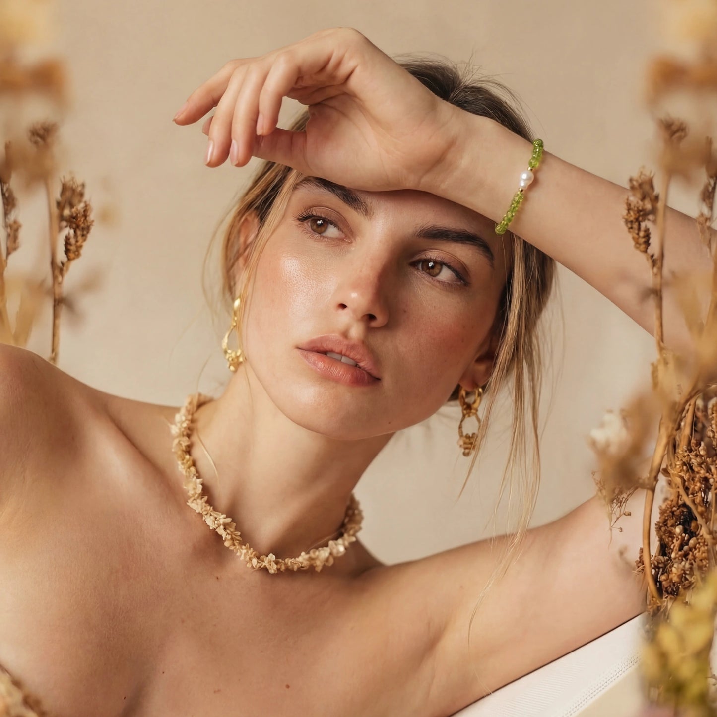 Perla Peridot Bracelet